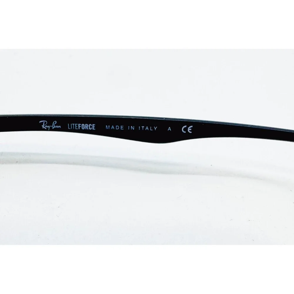 Ray-Ban Eyeglass Frames Mens Black Rimless Rectangle RB 8724 1128 54-17-140